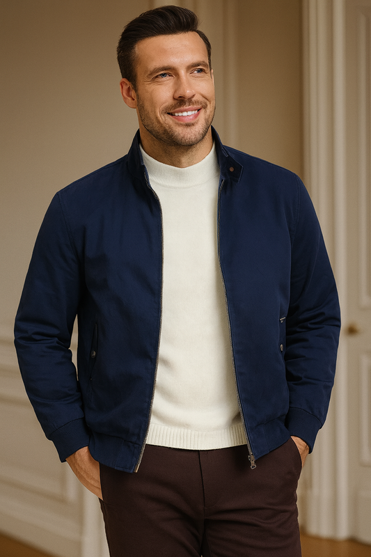 Klassieke heren jas met tijdloos design voor elk seizoen